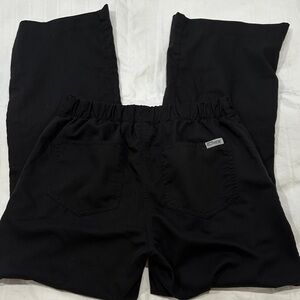Grey’s Anatomy Black Elastic Waist Casual Pants rear and front pockets